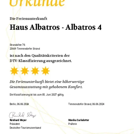 Haus Albatros Apartment